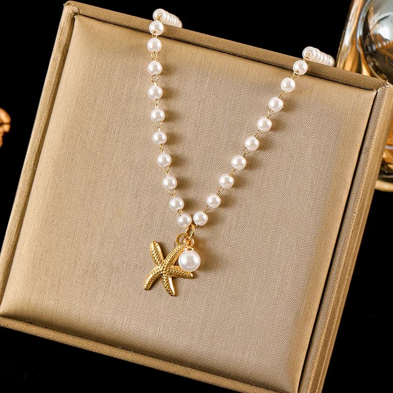 Підвіска з нержавіючої сталі: Сонце, Морська зірка, Мушля